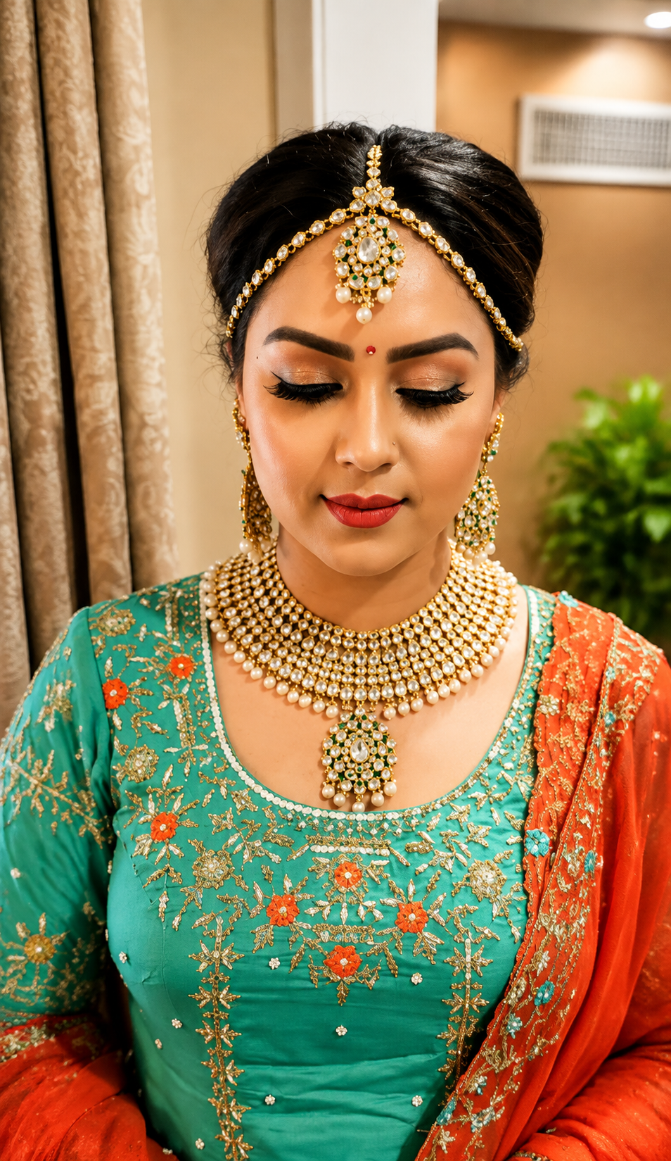 Soft Dewy Pastel Bridal Glow